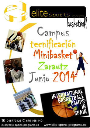 Campus minibasket Zarautz 2014